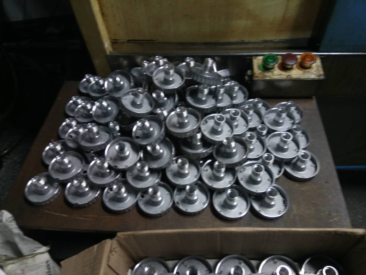 生產(chǎn)的零件——CK6146D-Y∠30斜床身車銑復合機(46刀塔+帶Y軸+4側動力頭+4端動力頭) —高配置